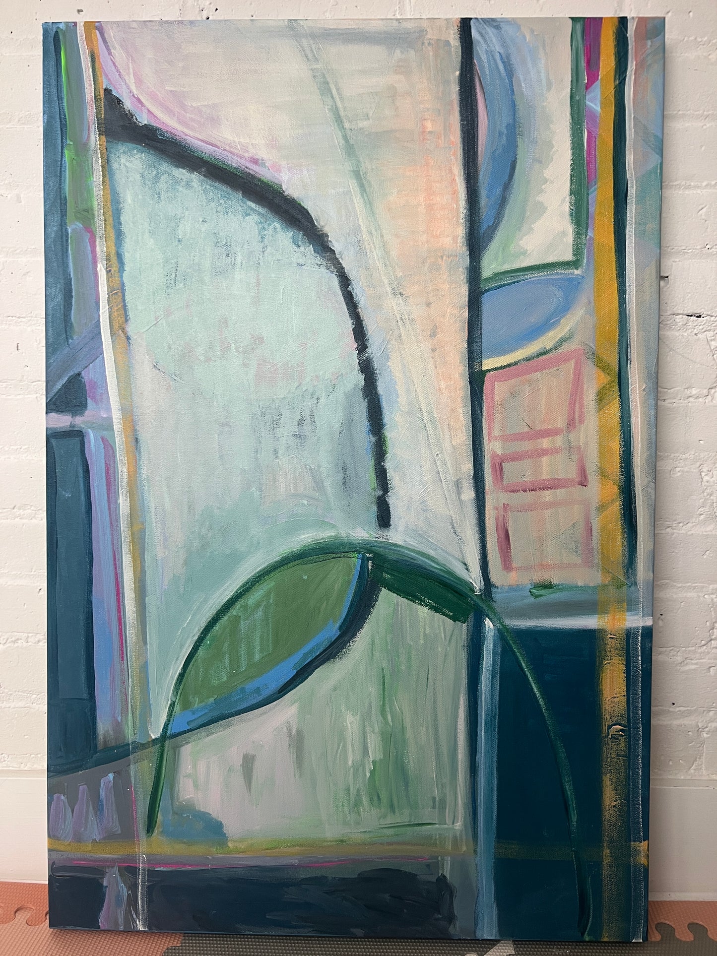 Commission | 36" x 24" Acrylic on Stretched Canvas