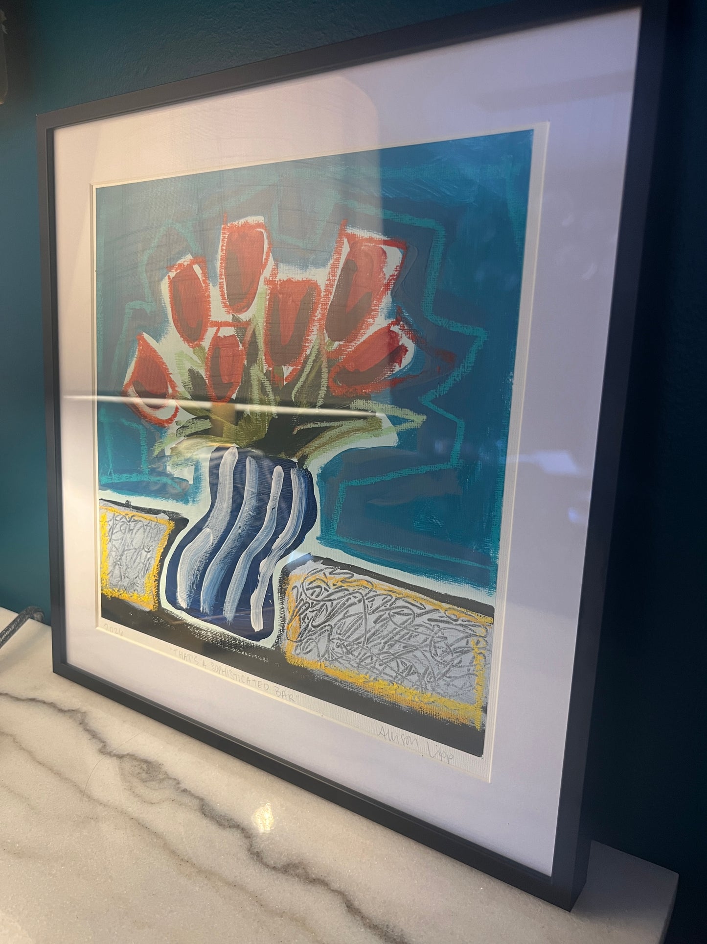 9"x9" | "That's a sophisticated bar"