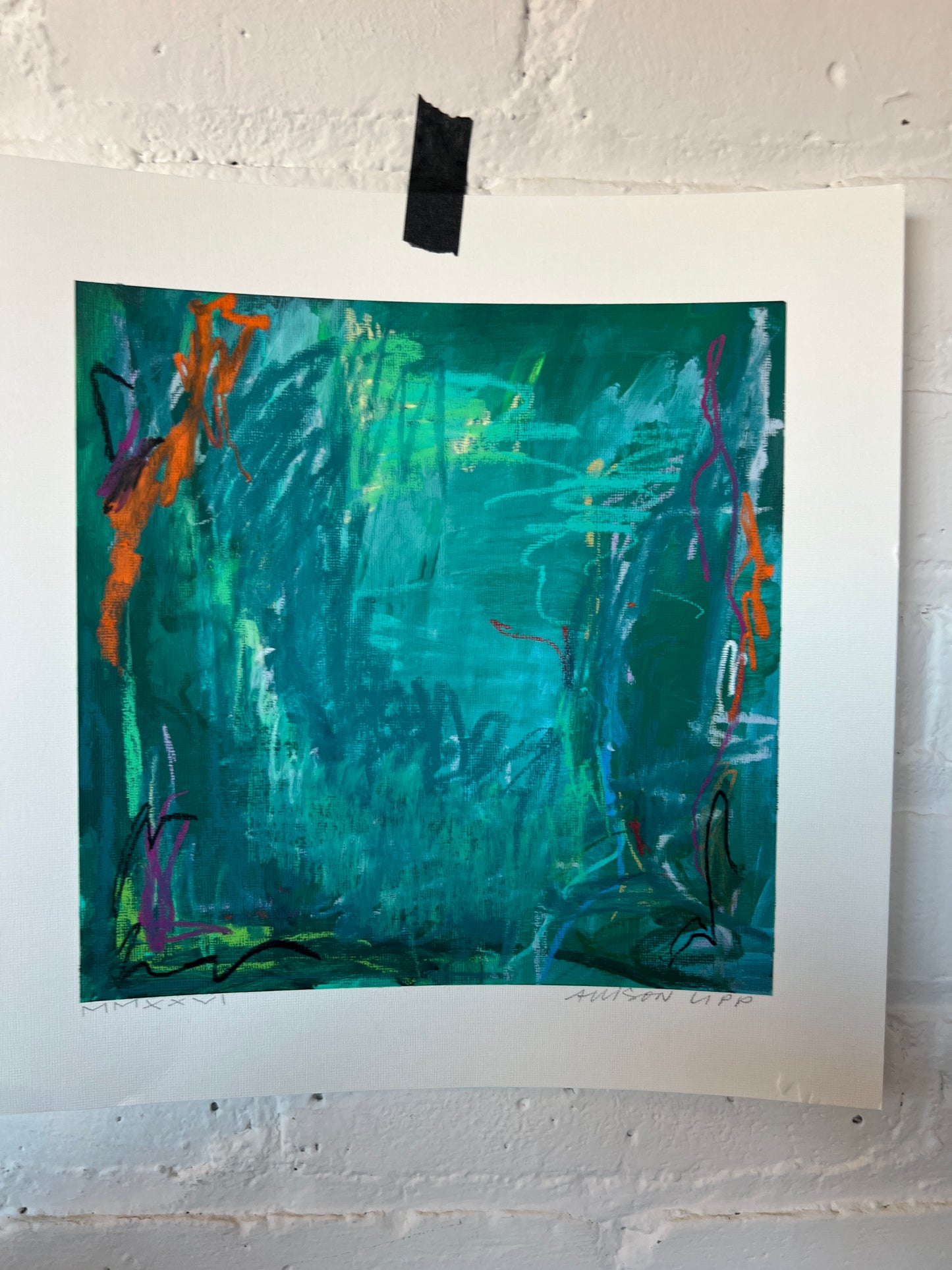 9"x9" | Series 7 | "Teal"