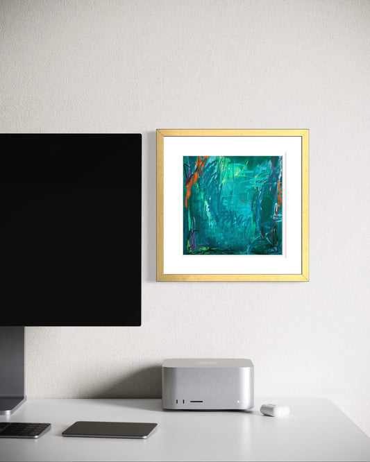 9"x9" | Series 7 | "Teal"