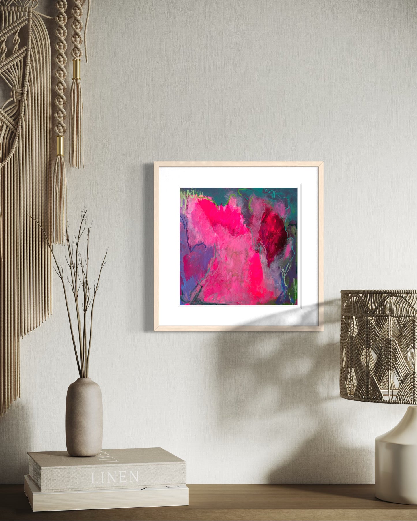 10"x10" | Series 9 | Neon Pink