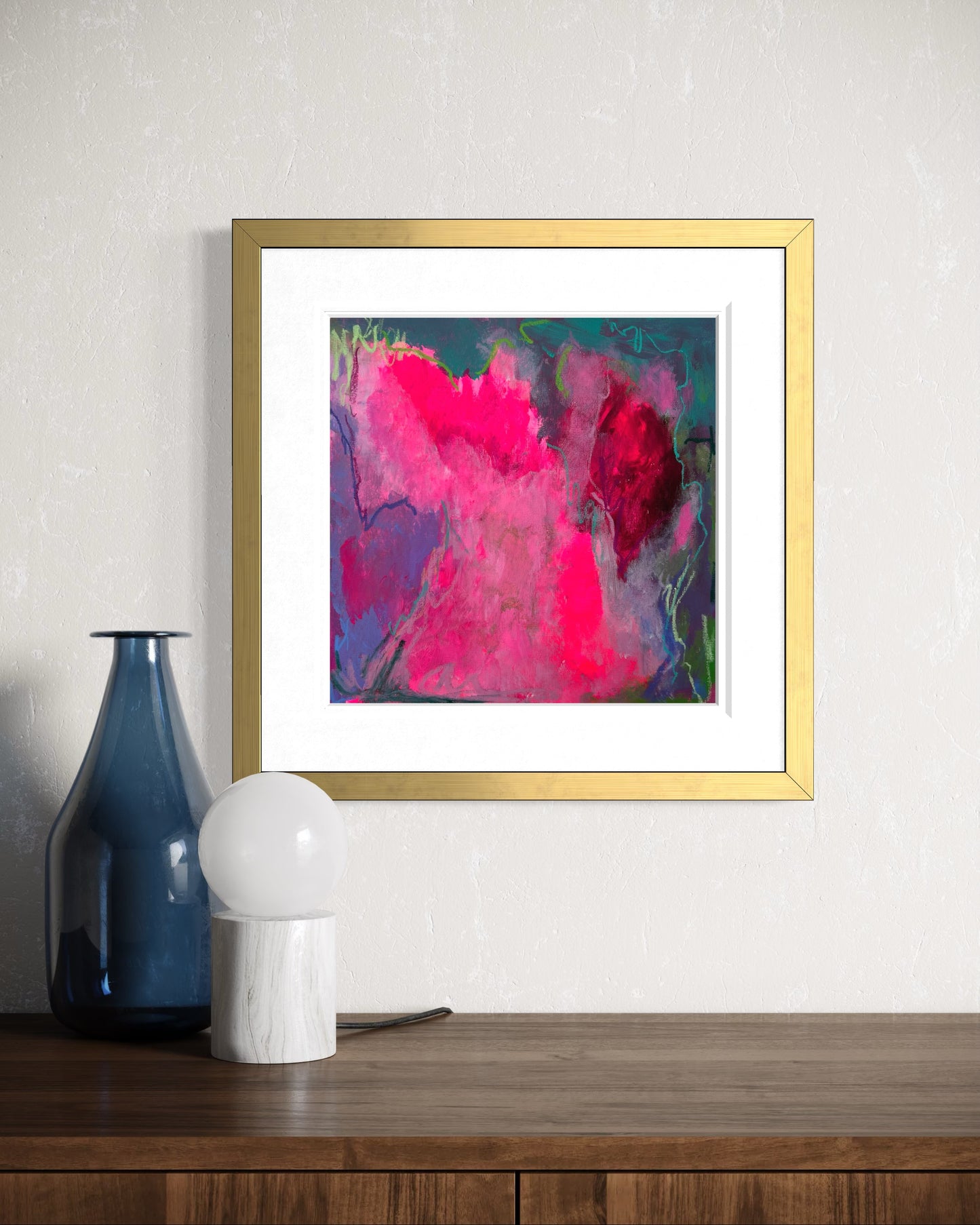10"x10" | Series 9 | Neon Pink