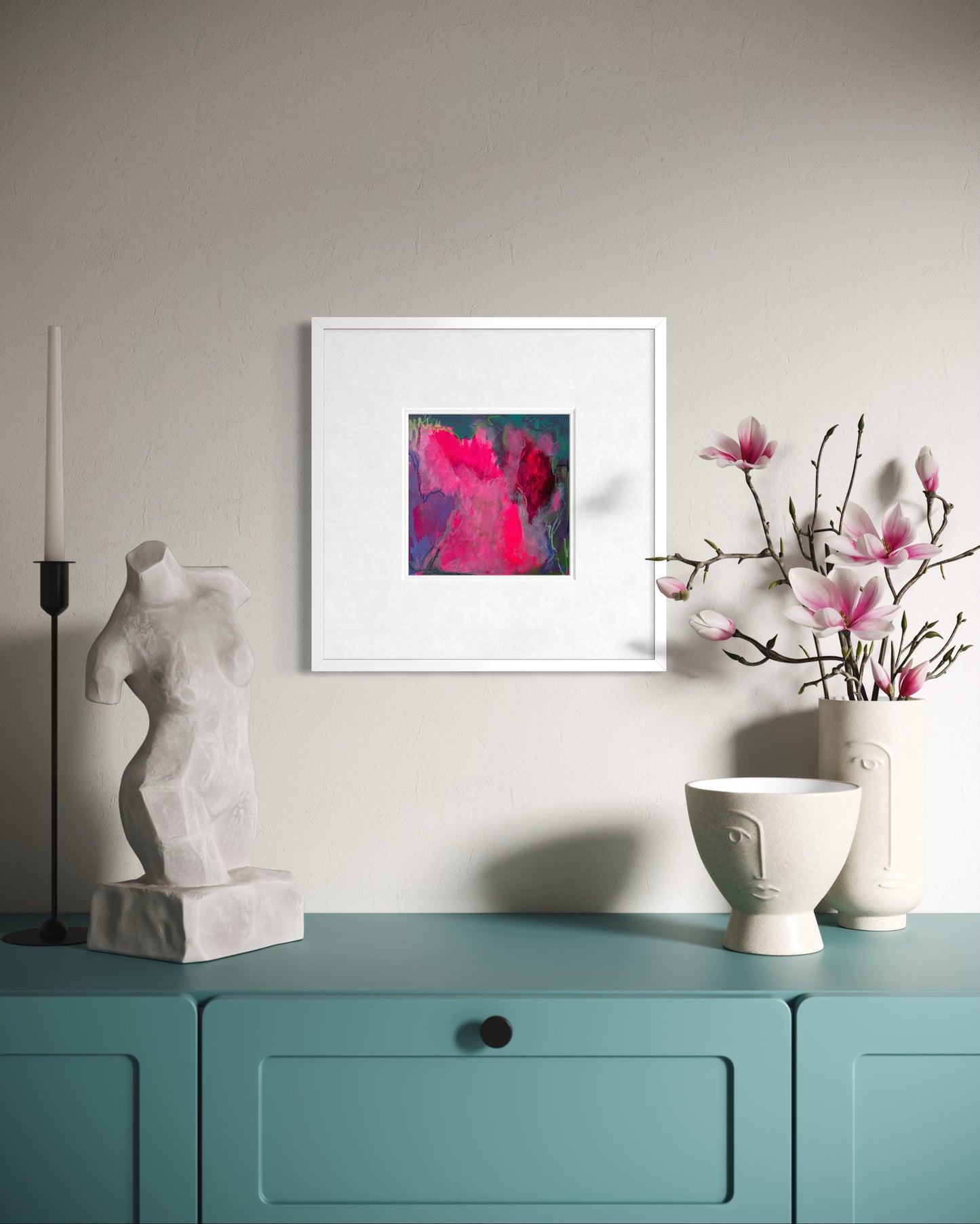 10"x10" | Series 9 | Neon Pink
