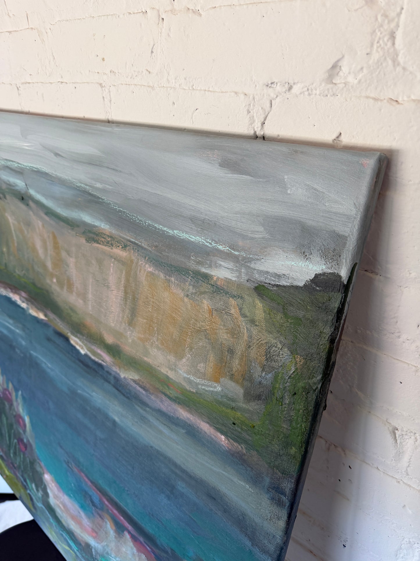 30" x 30" | Look at those bluffs