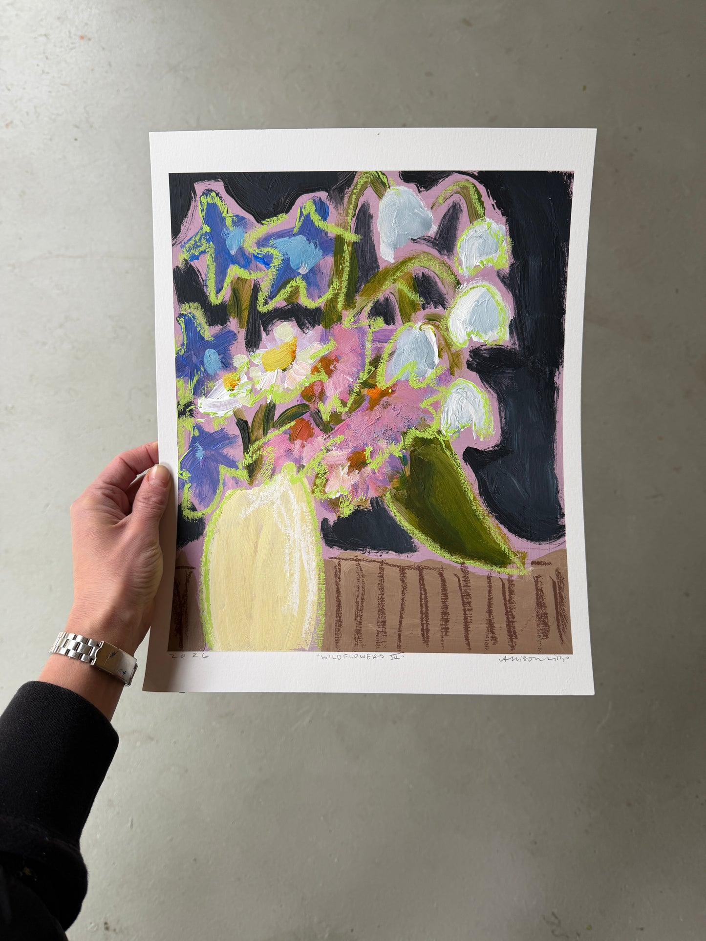 Wildflowers | Multiple variations | 12" x 10" (on 14" x 11" paper)