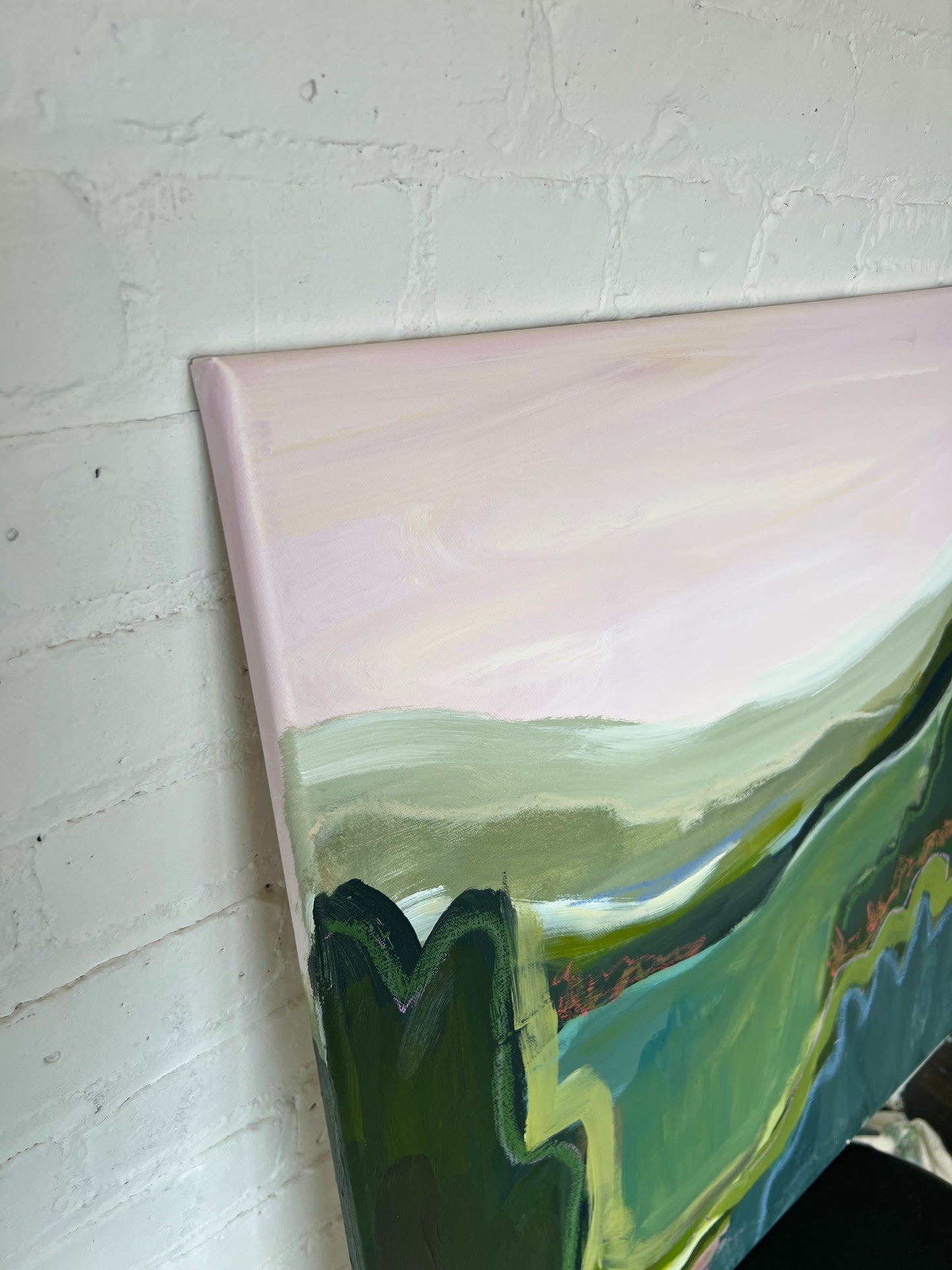 24" x 24" Abstract Landscape