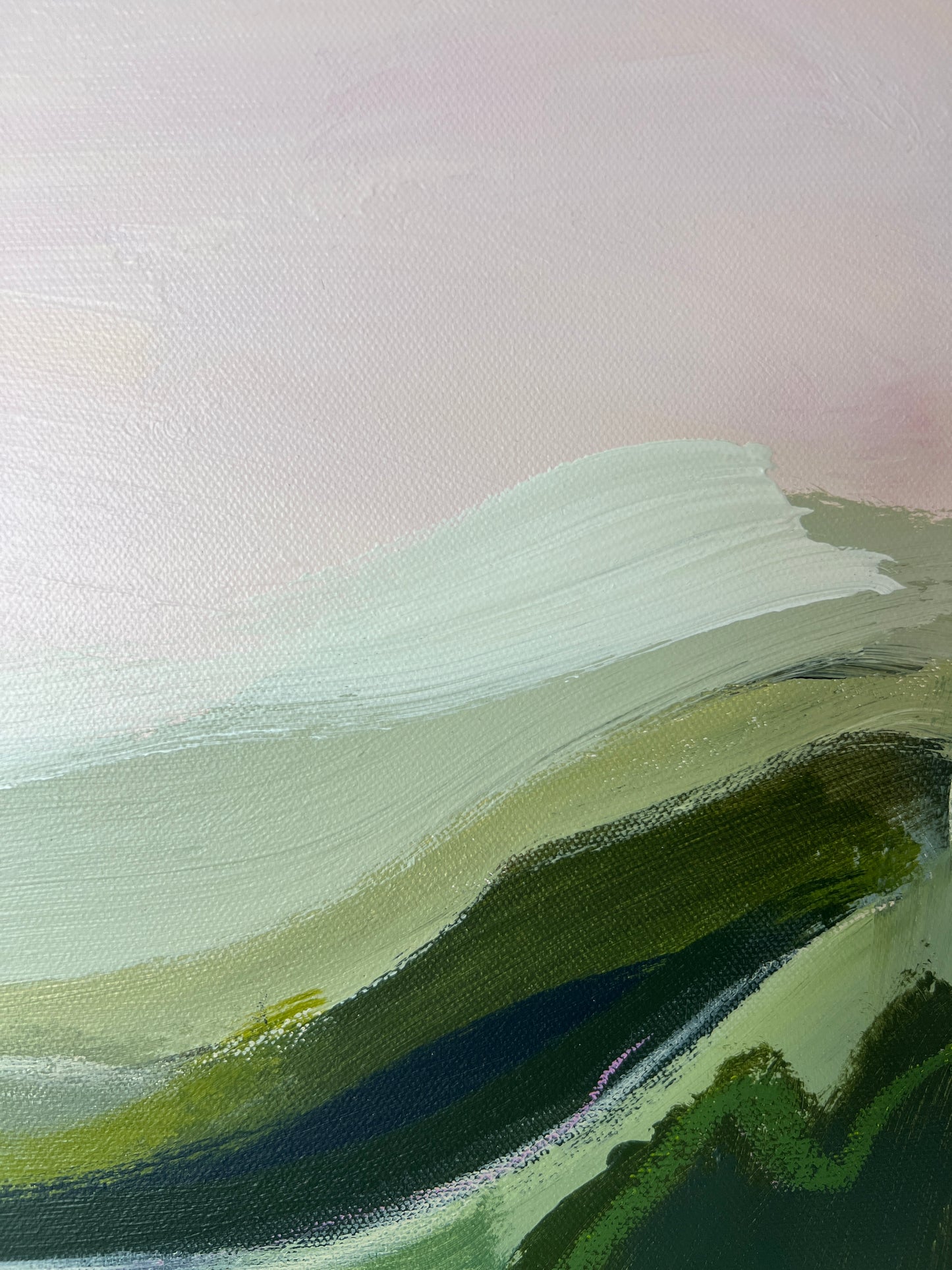 24" x 24" Abstract Landscape