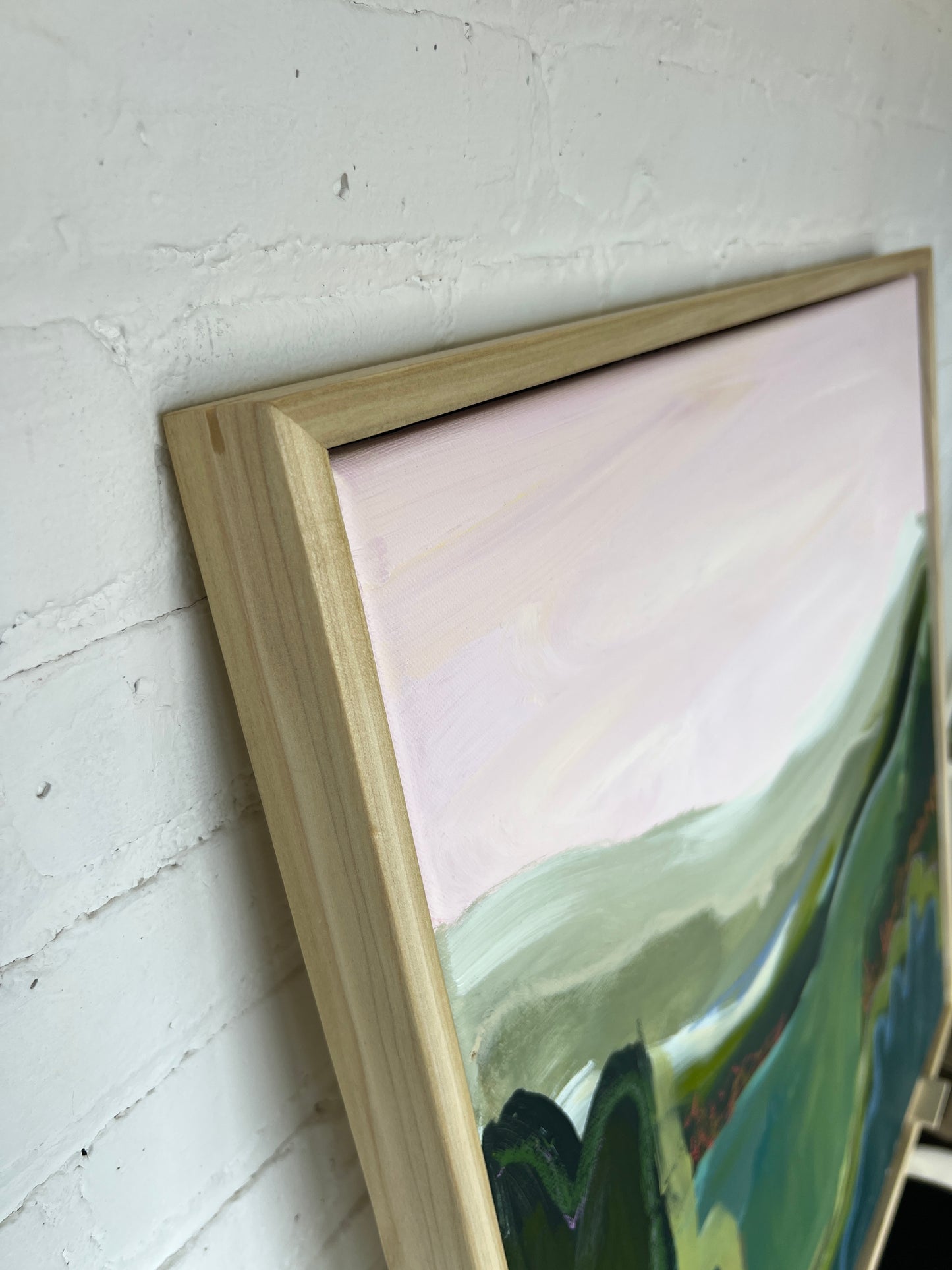 24" x 24" Abstract Landscape
