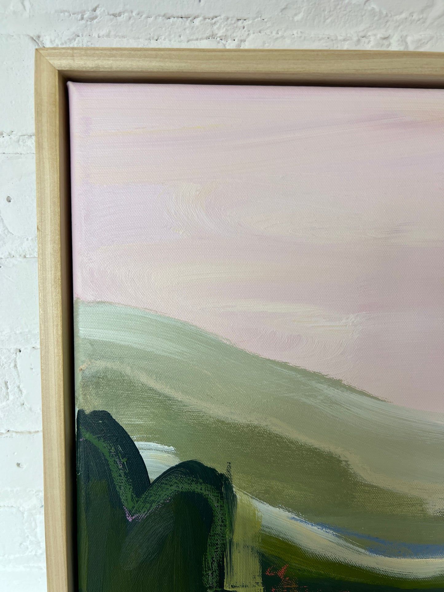 24" x 24" Abstract Landscape