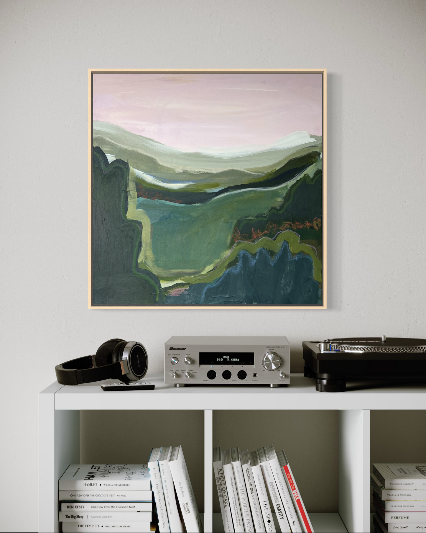 24" x 24" Abstract Landscape