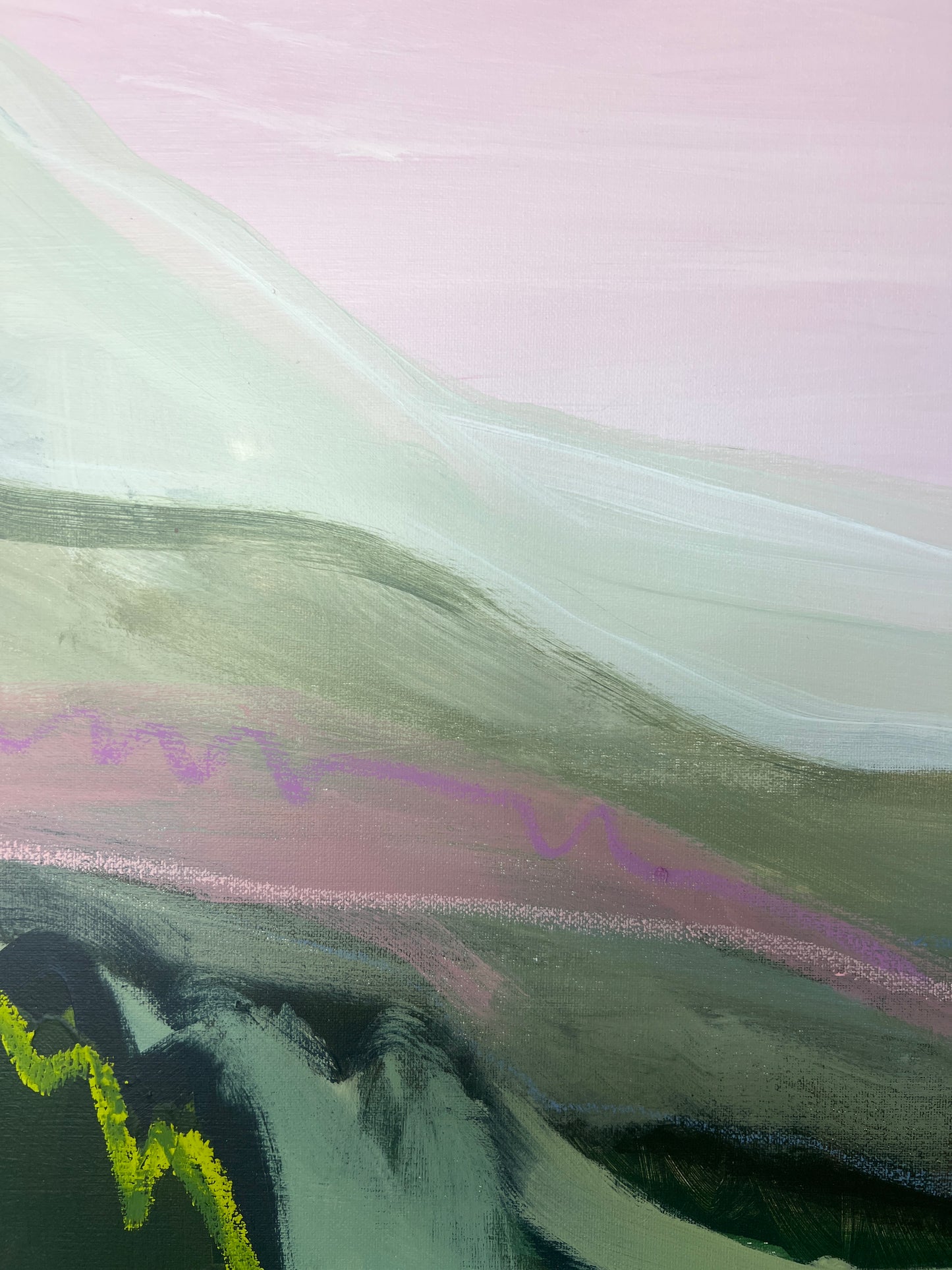 48"x36" Abstract Landscape