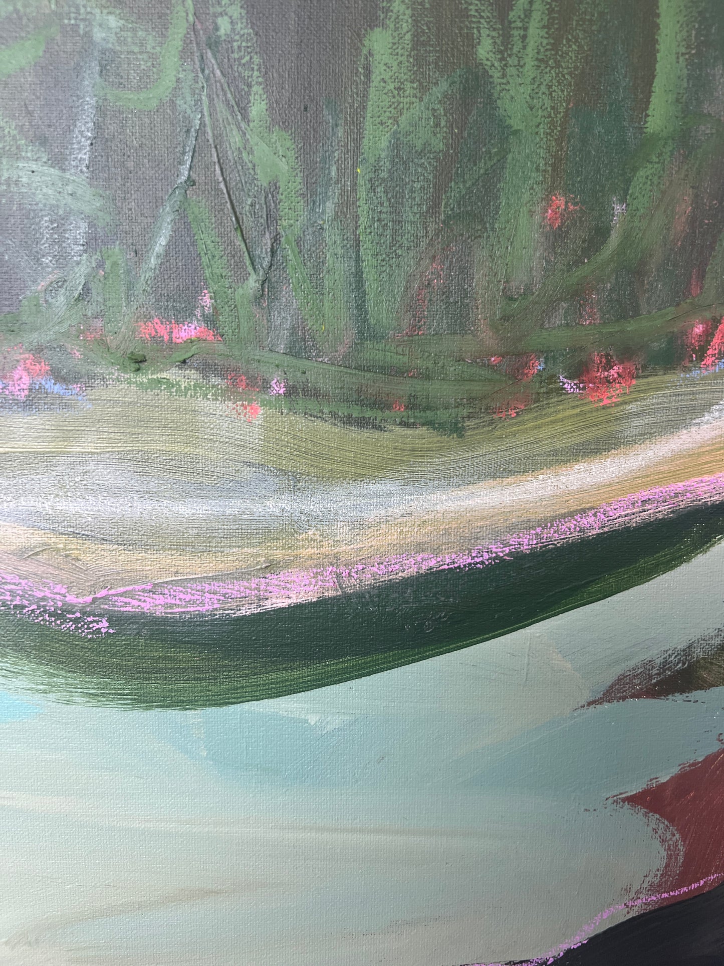 48"x36" Abstract Landscape