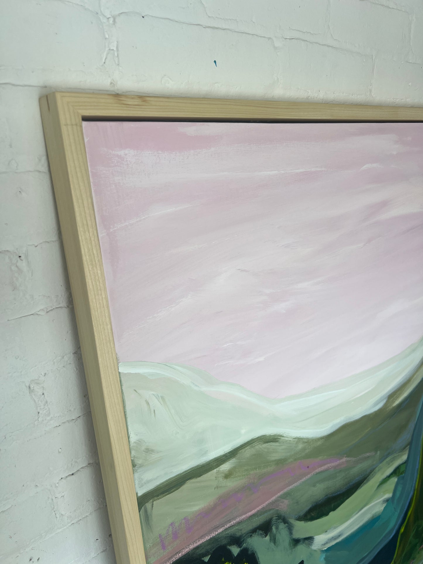 48"x36" Abstract Landscape