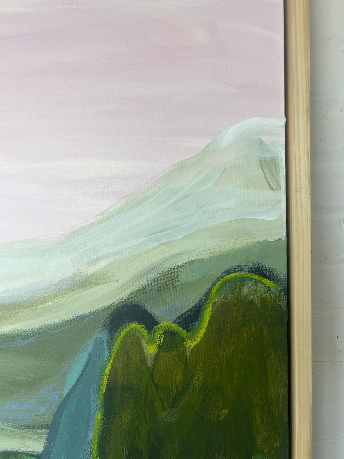 48"x36" Abstract Landscape