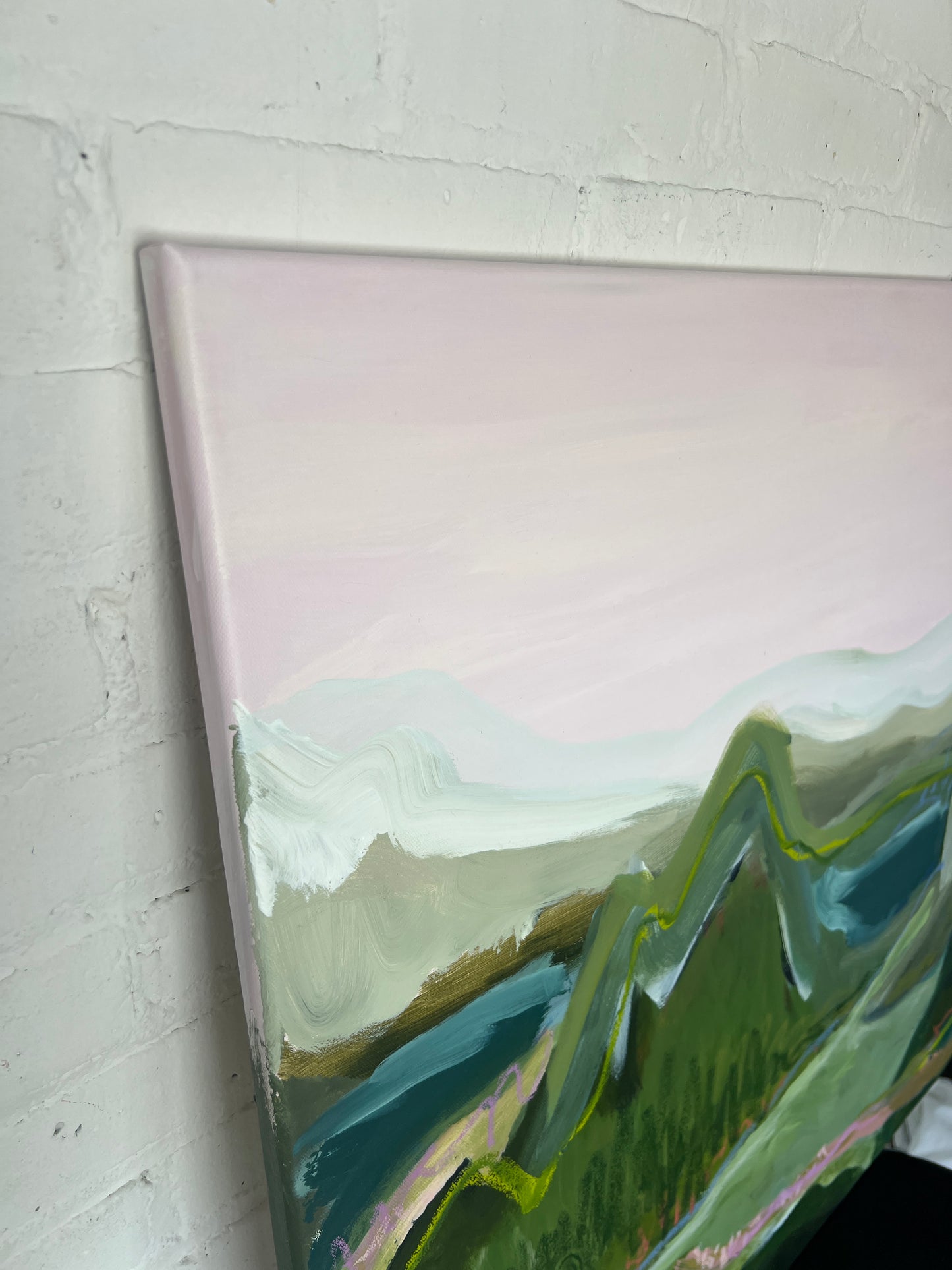 30" x 40" Abstract Landscape