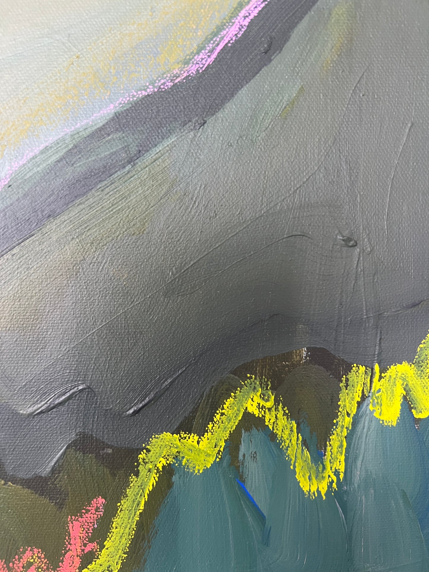 30" x 40" Abstract Landscape