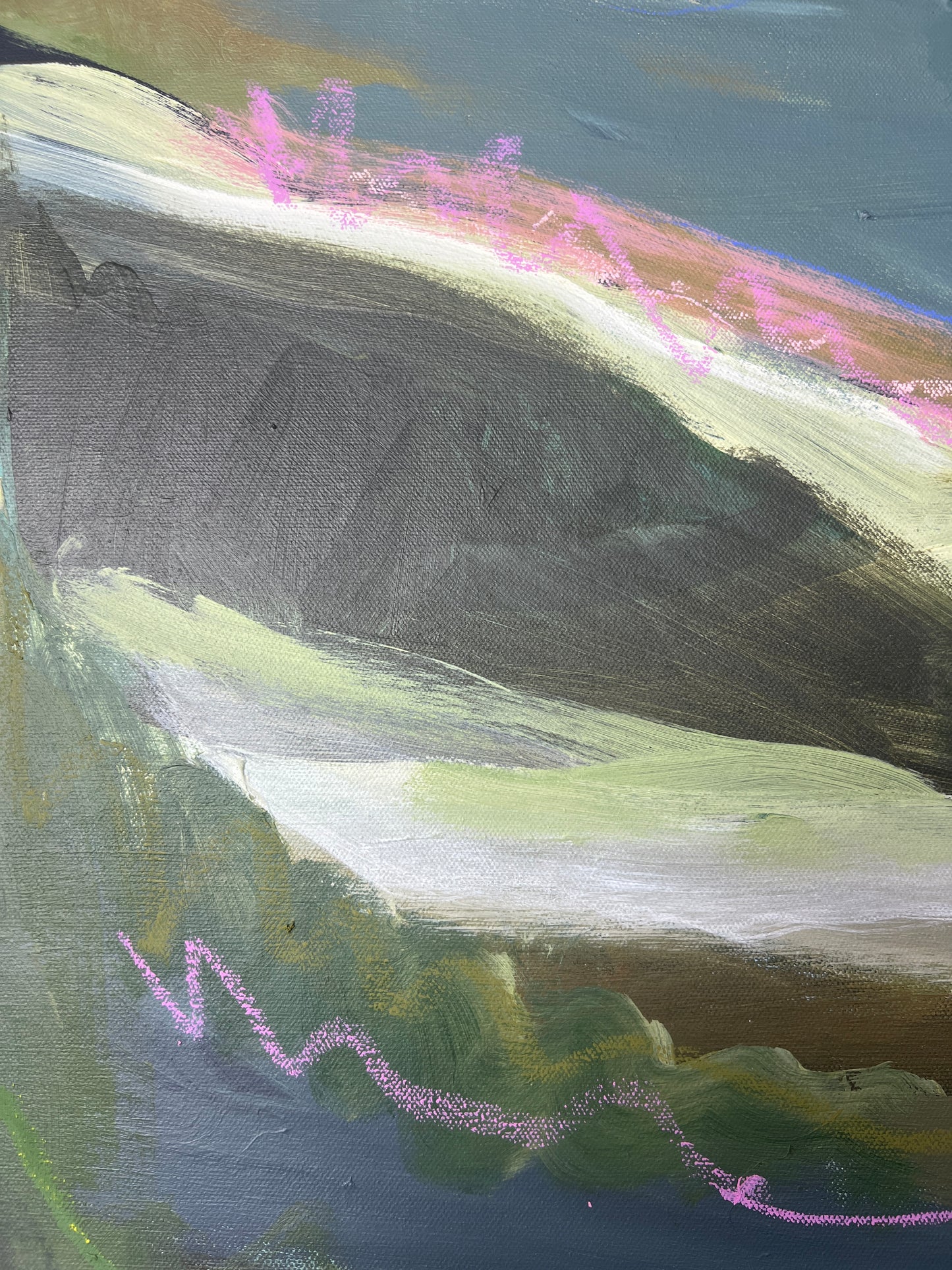 30" x 40" Abstract Landscape