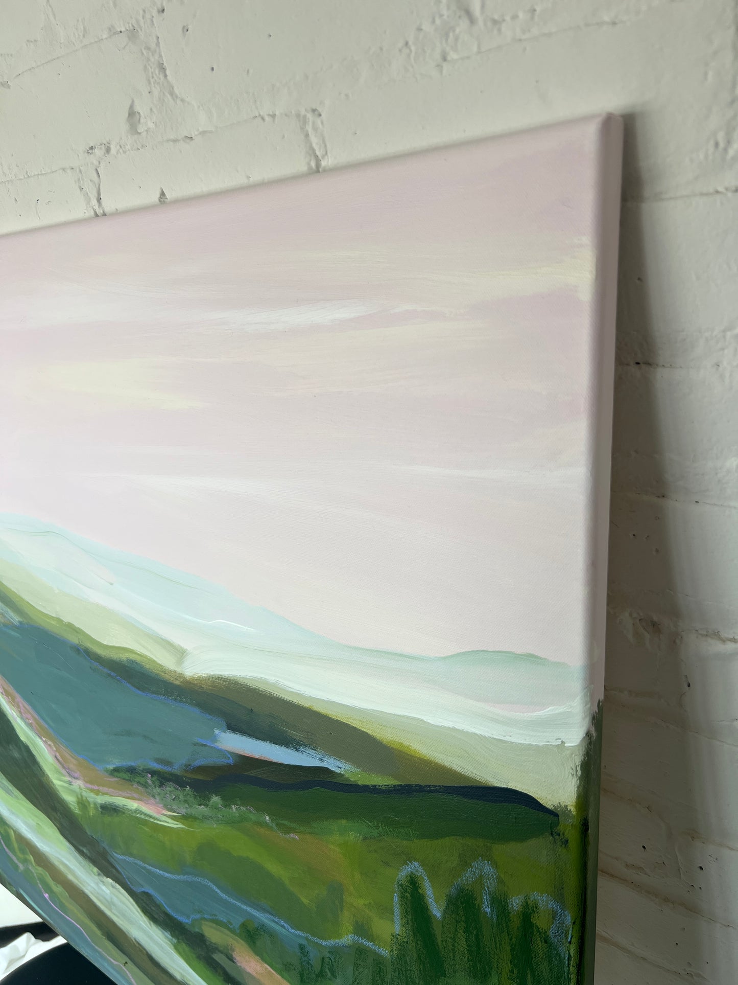 30" x 40" Abstract Landscape