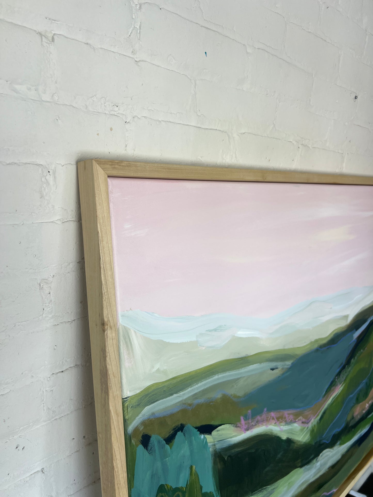 30" x 40" Abstract Landscape