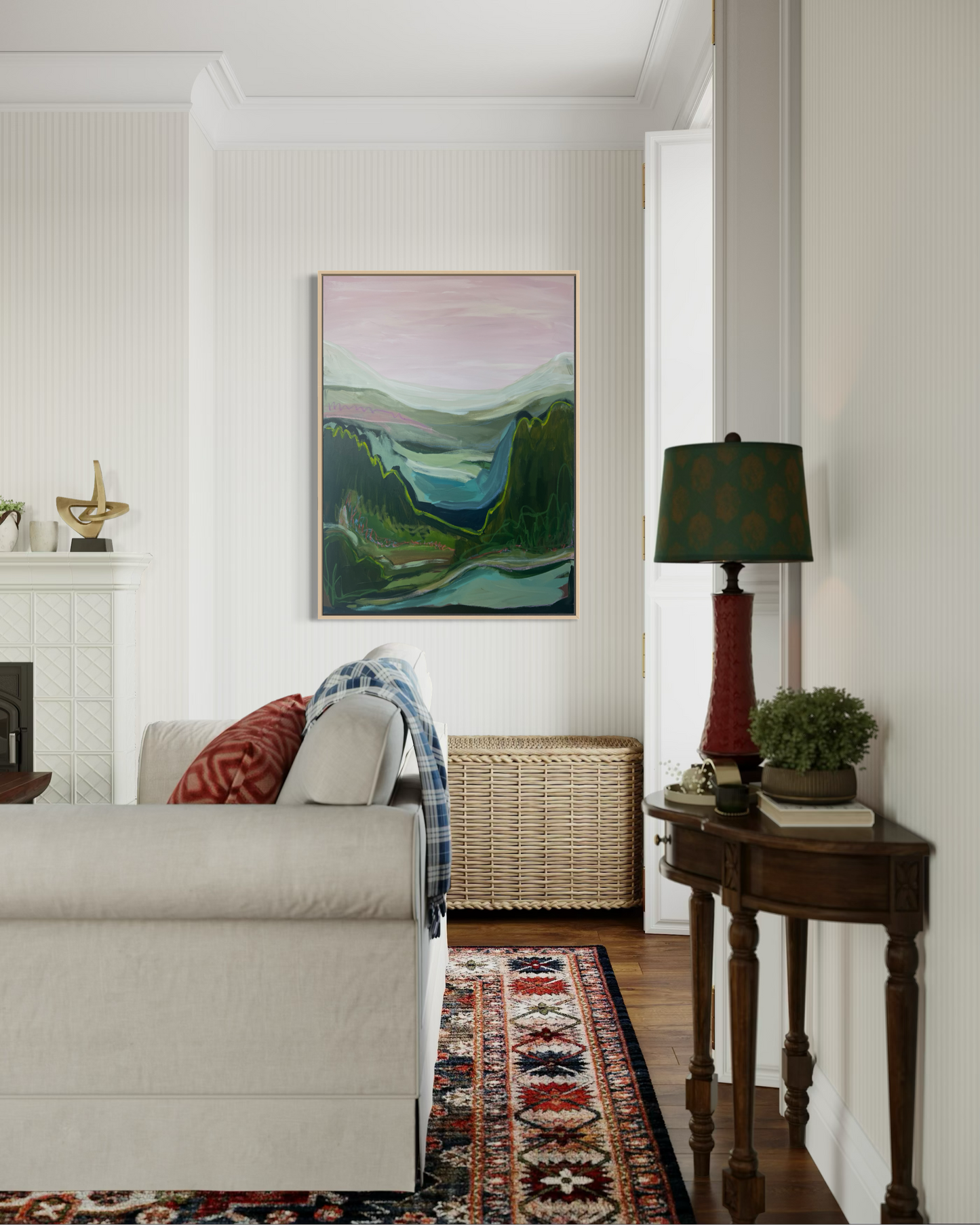 48"x36" Abstract Landscape