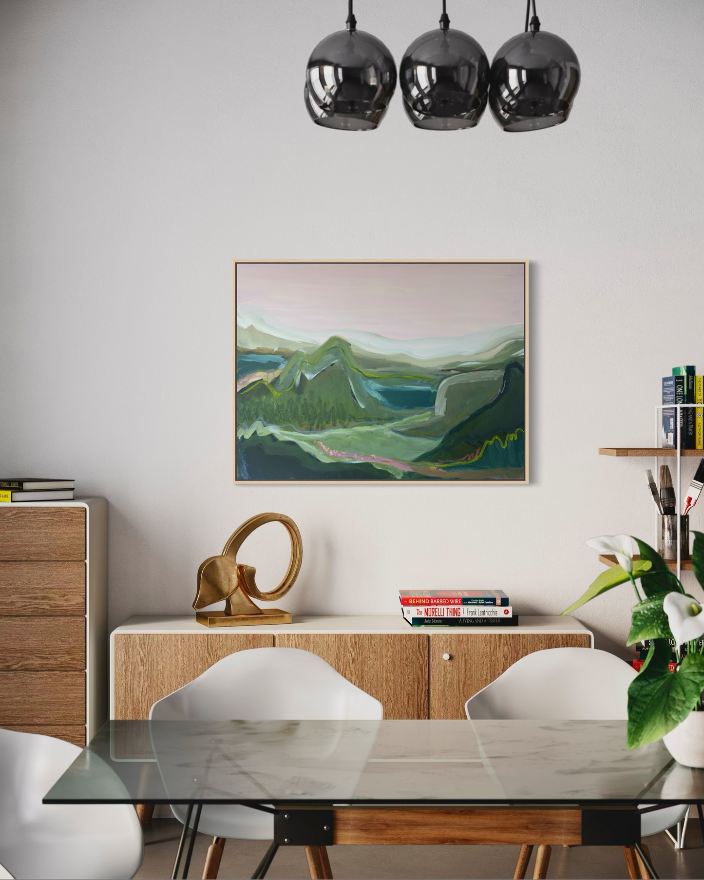 30" x 40" Abstract Landscape