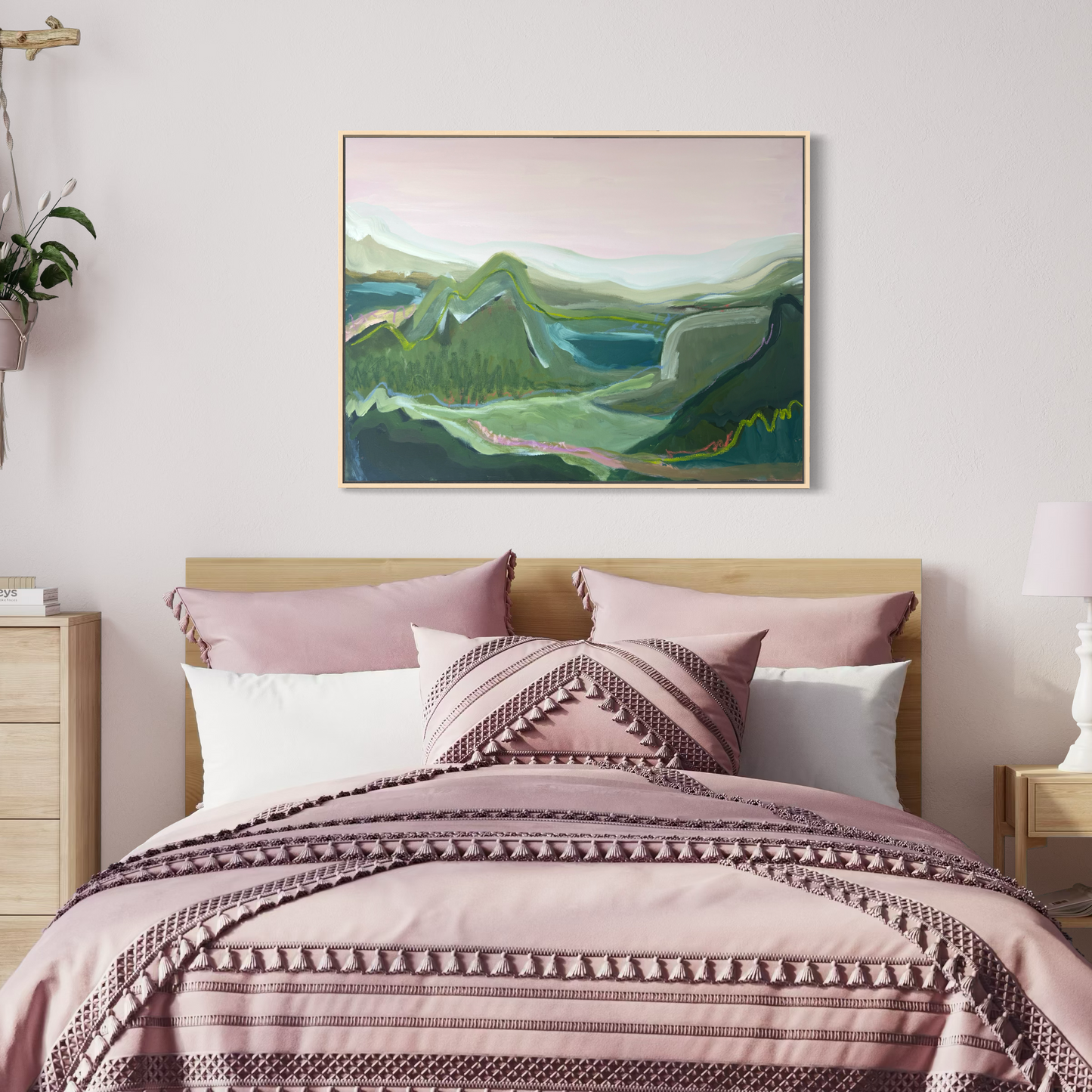 30" x 40" Abstract Landscape
