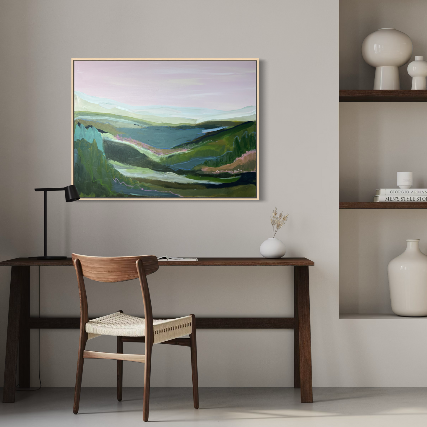30" x 40" Abstract Landscape
