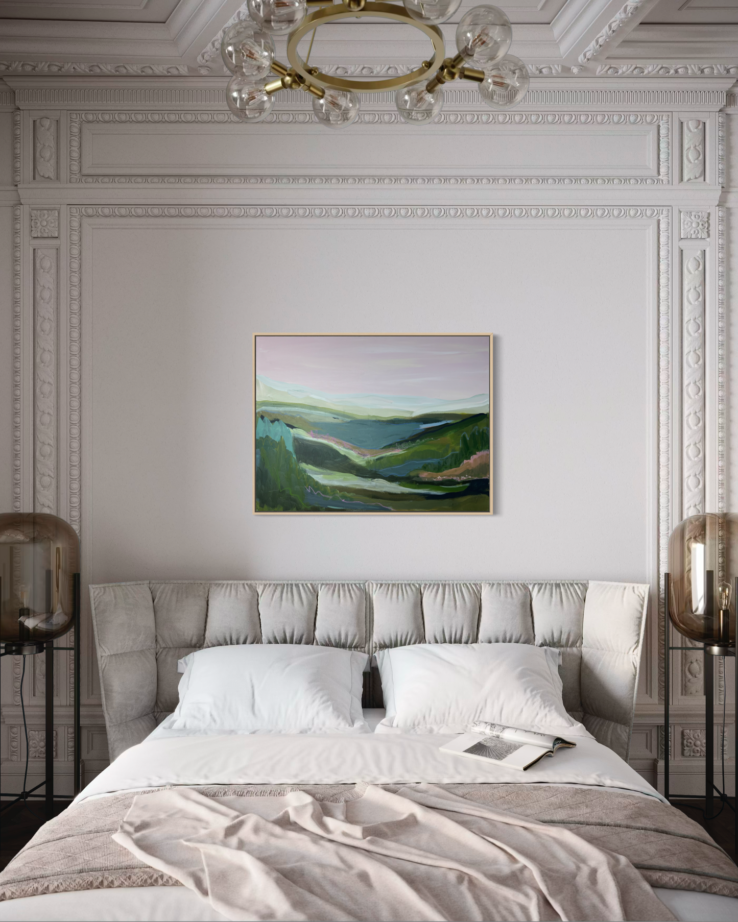 30" x 40" Abstract Landscape