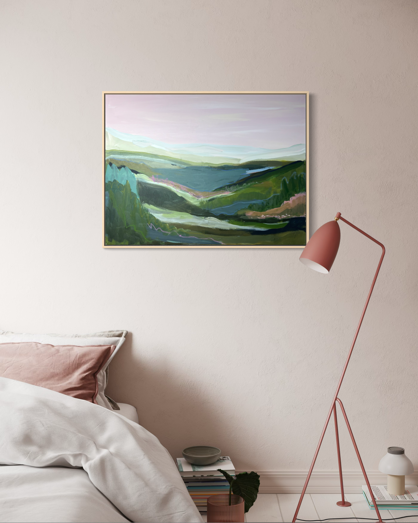30" x 40" Abstract Landscape