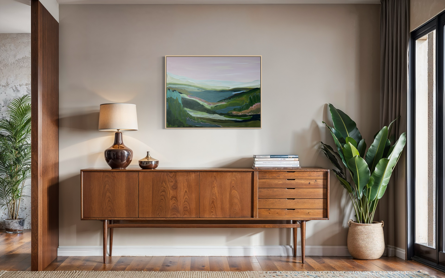 30" x 40" Abstract Landscape