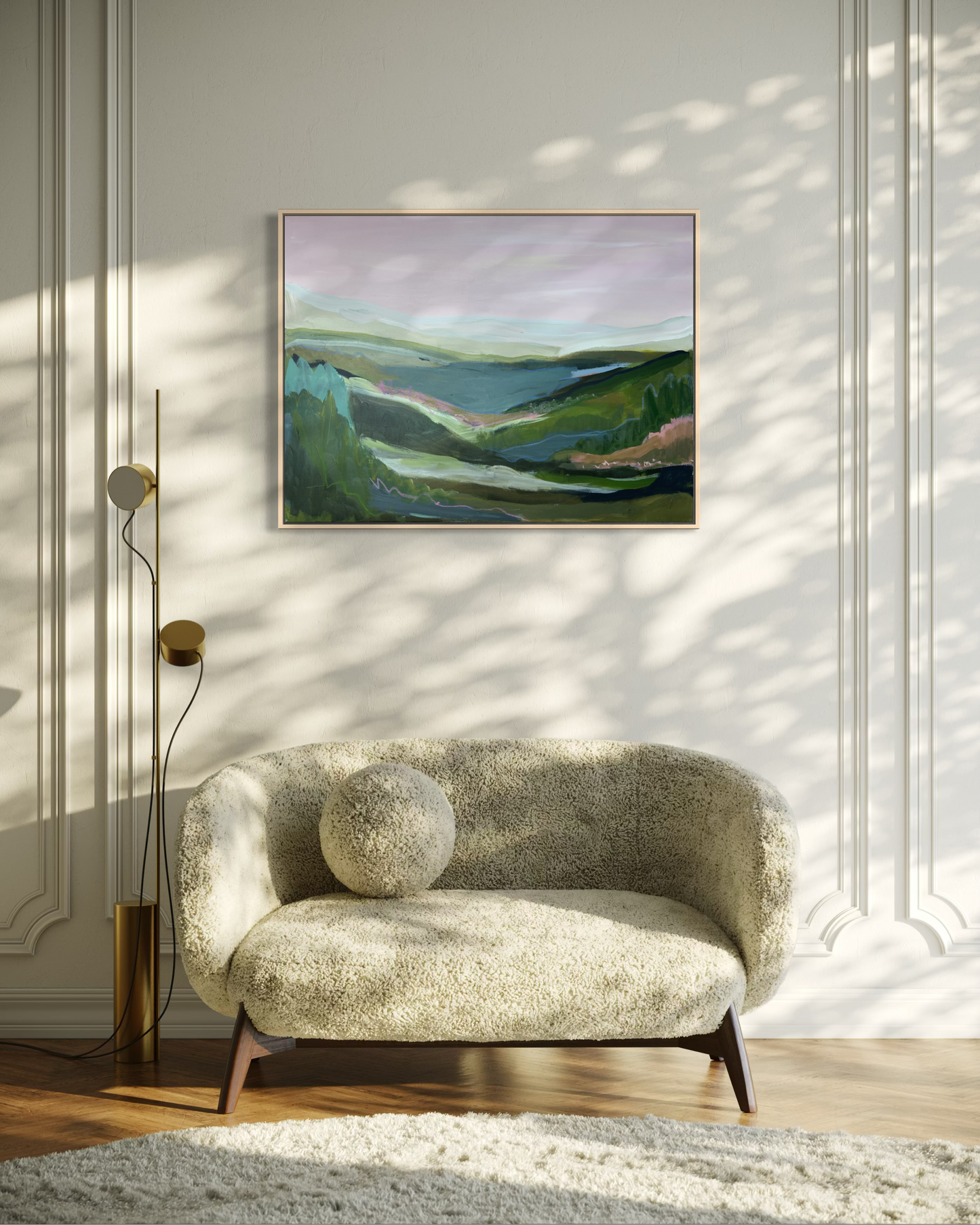30" x 40" Abstract Landscape