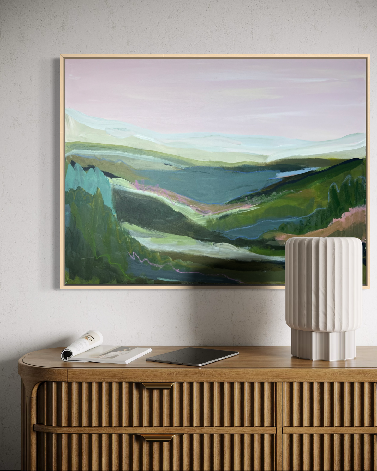 30" x 40" Abstract Landscape