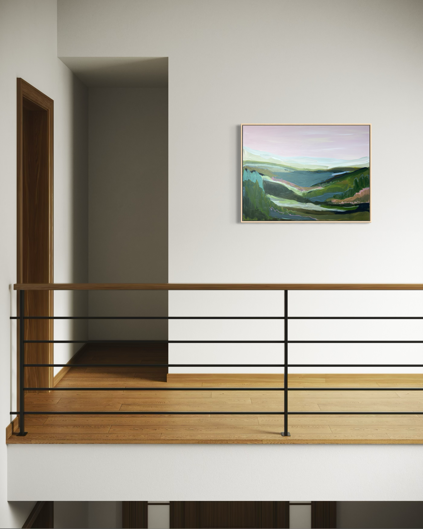 30" x 40" Abstract Landscape