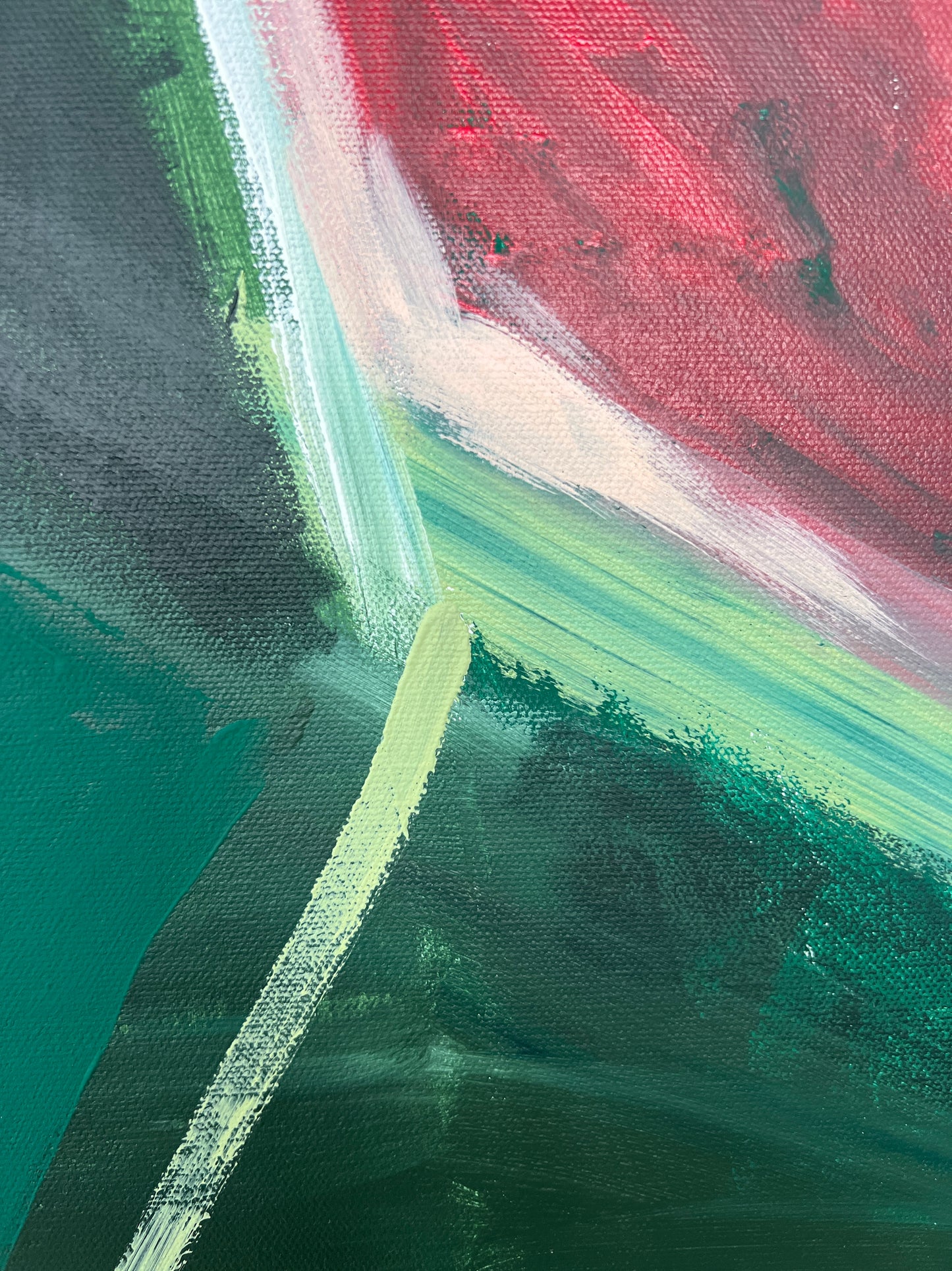 36" x 36" | Acrylic on Canvas | "Organic Grid"